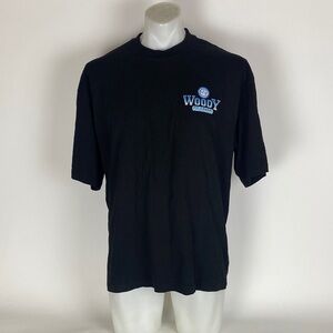 Heavy Weight Woody Surfer T-Shirt Men's Size L Short Sleeve Shirt Size M